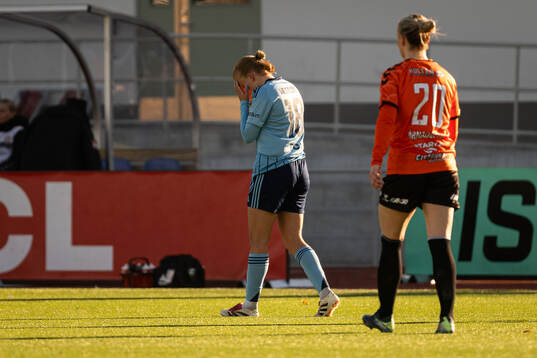 Djurgårdens Elin Westlund deppar