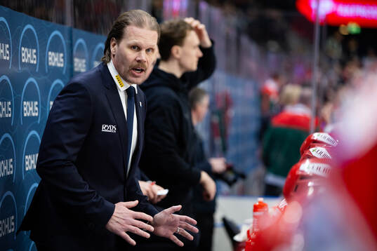 Timrås tränare Olli Jokinen
