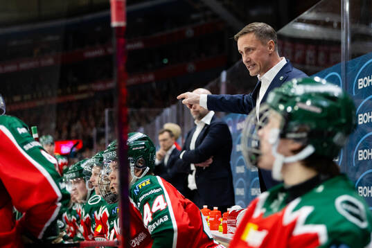 Frölundas tränare Roger Rönnberg