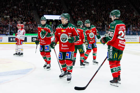 Frölundas Max Friberg och Isac Heens