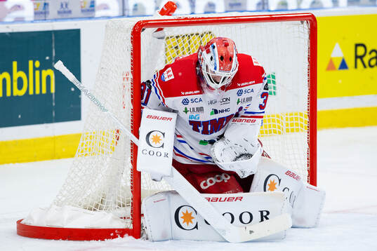 Timrås målvakt Tim Juel