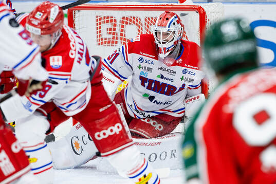 Timrås målvakt Tim Juel