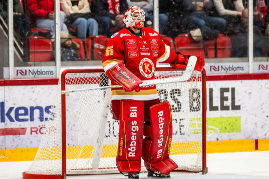 Kalmars målvakt Jacob Crespin deppar