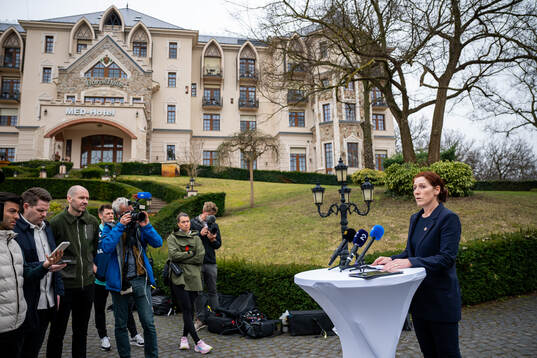Lise Klaveness, president of the Norwegian Football