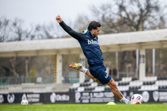 Aron Dønnum of the Norwegian national football team