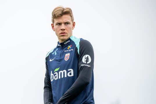 Jens Petter Hauge of the Norwegian national football team