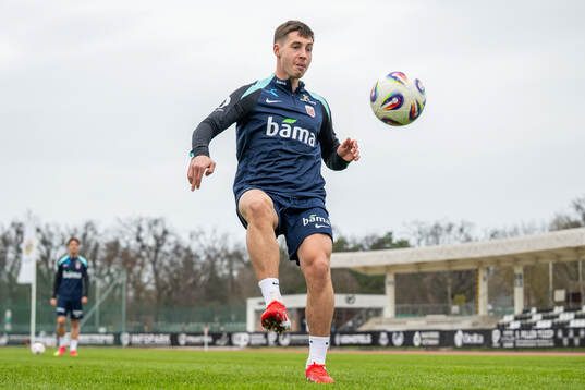 Lasse Berg Johnsen of the Norwegian national football team
