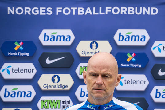 Ståle Solbakken, head coach of the Norwegian national