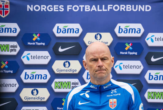 Ståle Solbakken, head coach of the Norwegian national