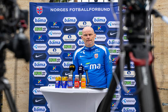 Ståle Solbakken, head coach of the Norwegian national