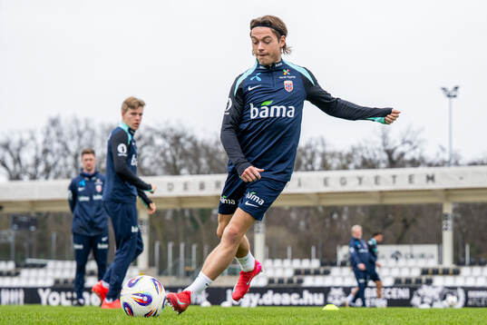 Patrick Berg of the Norwegian national football team