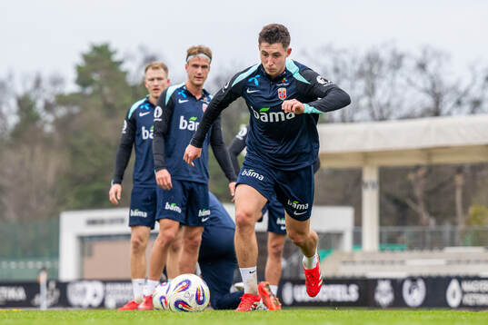 Lasse Berg Johnsen of the Norwegian national football team