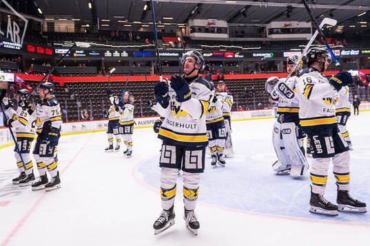 HV71s spelare jublar