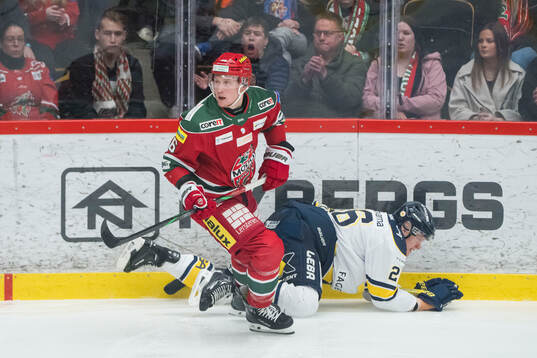 Modos Paul Ladue och HV71s Tommi Tikka