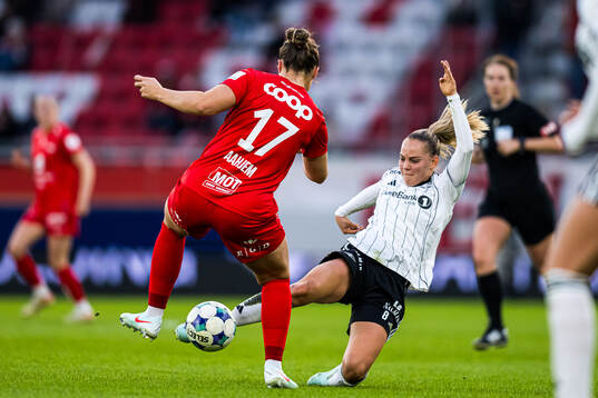 Anna Nerland Aahjem of Brann and Agnes Birgitta Nyberg of
