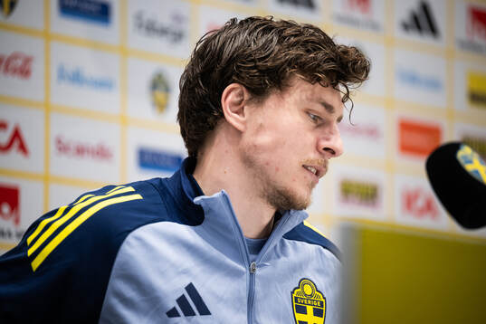 Victor Nilsson Lindelöf of the Swedish men's national