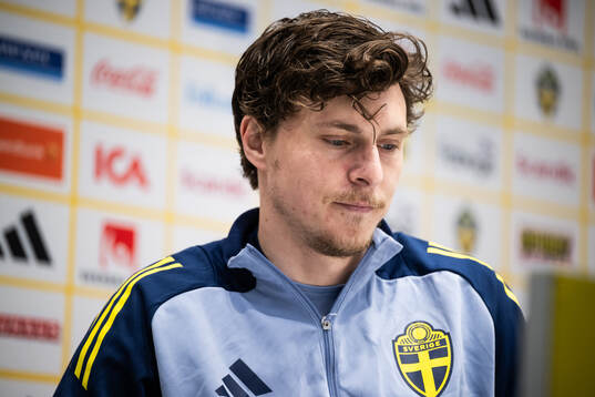 Victor Nilsson Lindelöf of the Swedish men's national
