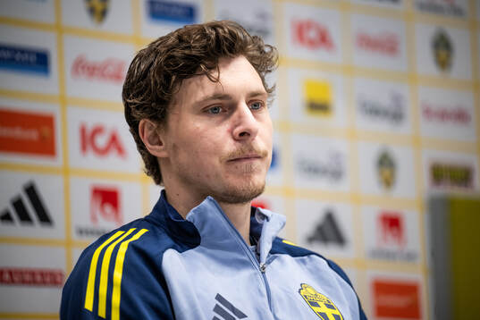 Victor Nilsson Lindelöf of the Swedish men's national