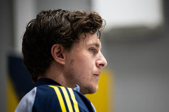 Victor Nilsson Lindelöf of the Swedish men's national