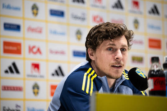 Victor Nilsson Lindelöf of the Swedish men's national