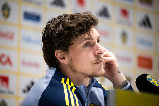Victor Nilsson Lindelöf of the Swedish men's national