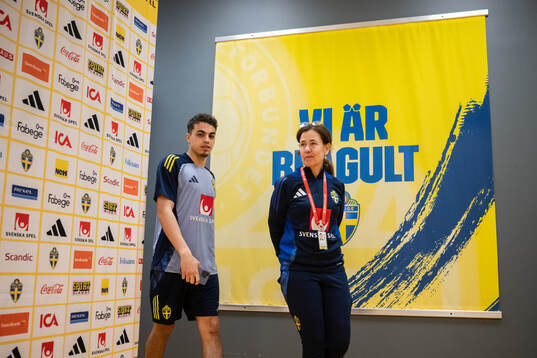 Yasin Ayari of the Swedish men's national football team