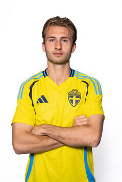 Benjamin Nygren of the Swedish men’s national football