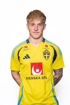 Melker Widell of the Swedish men’s national football team