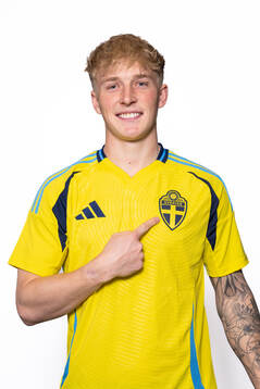Melker Widell of the Swedish men’s national football team