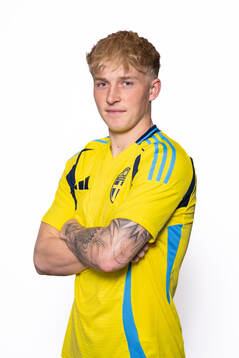Melker Widell of the Swedish men’s national football team