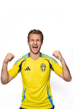 Benjamin Nygren of the Swedish men’s national football