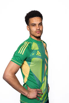 Goalkeeper Oliver Dovin of the Swedish men’s national