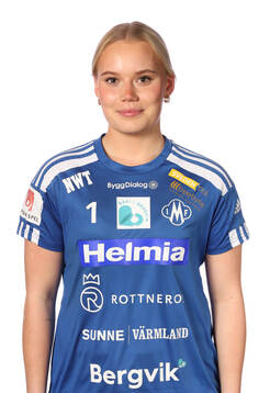 Mallbackens målvakt Wilma Delerud