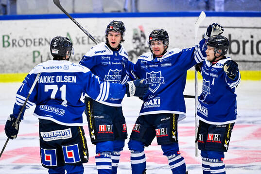 Karlskogas Christoffer Jansson jublar