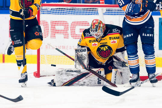 Luleås målvakt Joel Lassinantti