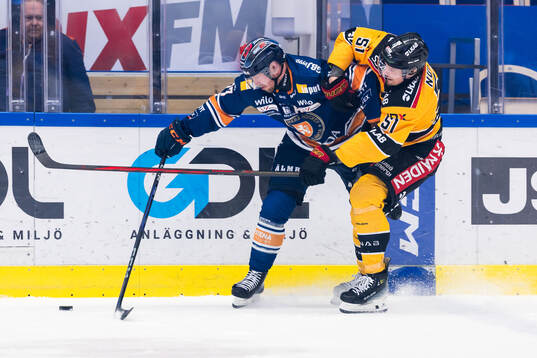 Växjös Martin Lundberg och Luleås Markus Nurmi