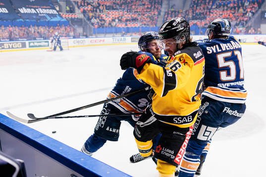 Växjös Petter Granberg och Luleås Mathias Bromé