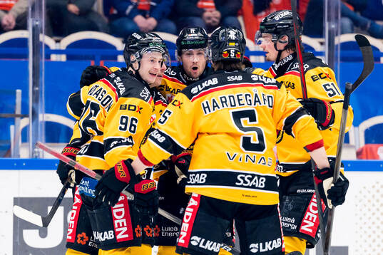 Luleås Pontus Andreasson jublar