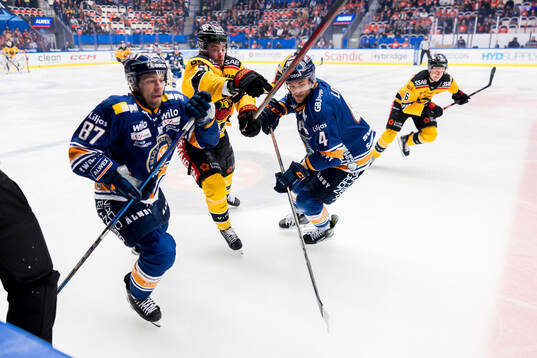 Luleås Markus Nurmi mot Växjös Robert Rosén och Keegan
