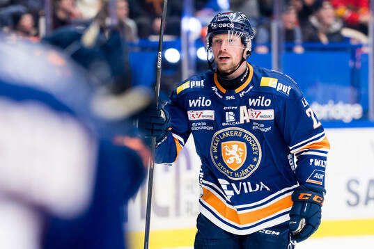 Växjös Martin Lundberg jublar