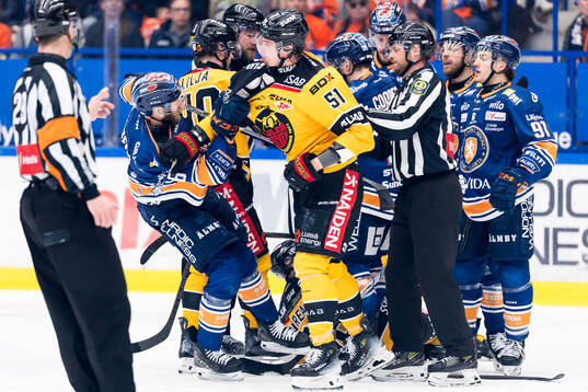 Växjös Petter Granberg och Luleås Markus Nurmi