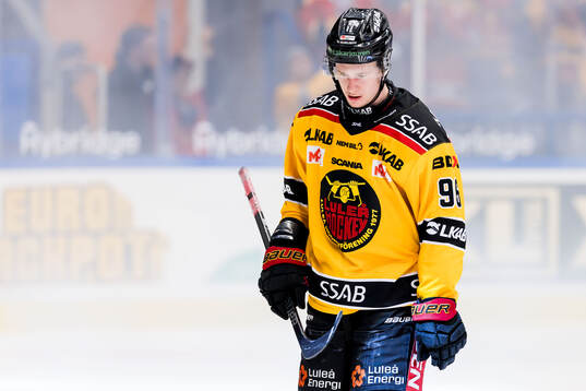 Luleås Pontus Andreasson deppar