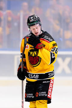 Luleås Pontus Andreasson deppar
