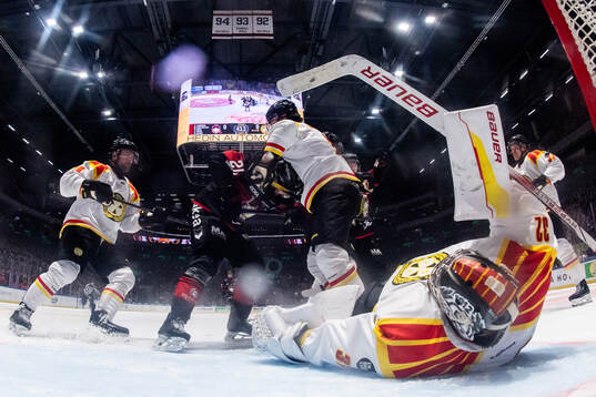 Malmö Redhawks Thomas Berg Paulsen och Brynäs Johan