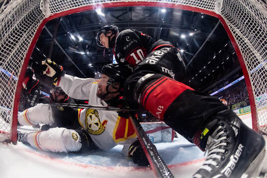 Brynäs Johan Larsson och Malmö Redhawks William von