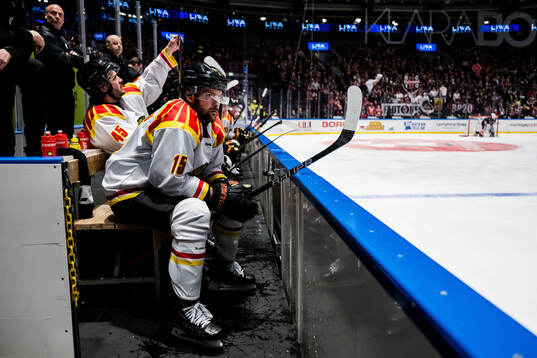 Brynäs Simon Bertilsson deppar