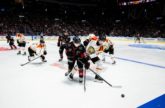 Malmö Redhawks Nikola Pasic och Brynäs Oskar Lindblom