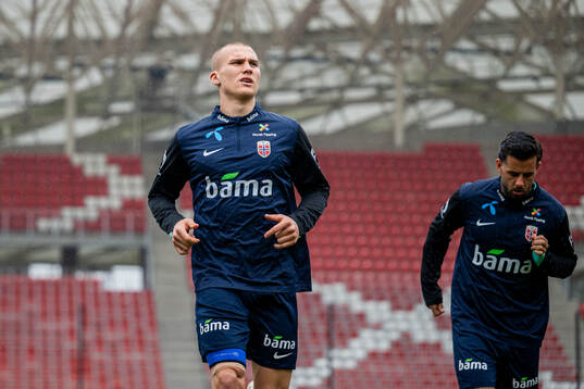 Leo Østigård of the Norwegian national football team