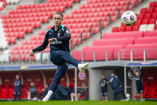 Thelo Aasgaard of the Norwegian national football team