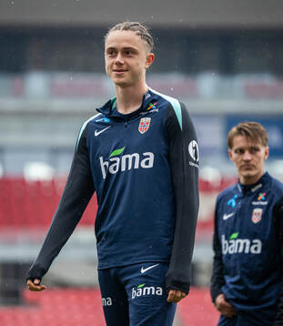 Thelo Aasgaard of the Norwegian national football team